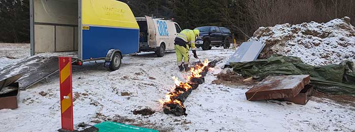 Waarom BBQ'en de mannen van het elektriciteitsnetwerkbedrijf?