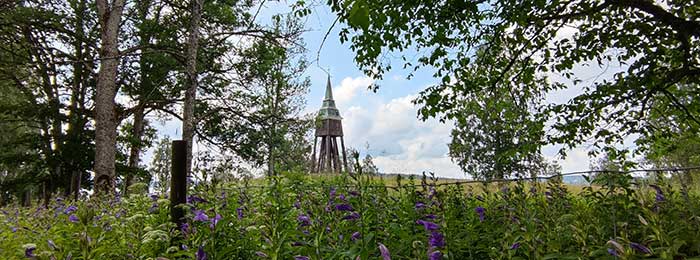Wandelen bij Högbergsfältet